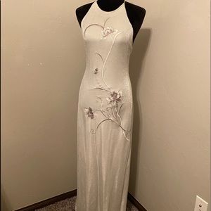 Silver Formal Dress